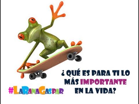 que es lo mas importante que tiene la vida para usted