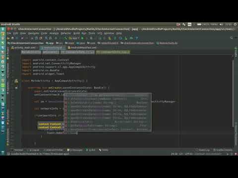 Android Kotlin Usage - Check Internet Connection