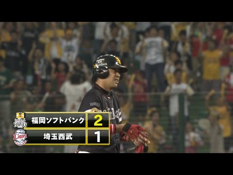 【プロ野球パ】ホークス打線は黙ってない！高谷が勝ち越しタイムリー 2015/07/31 L-H