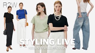 R2W NEW ARRIVALS LIVE (Dorothy & Raiso KN, Gael SH, Harina DN, Luka knit Shorts, Lizzo T)