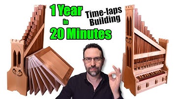 Time lapse building a portative organ
