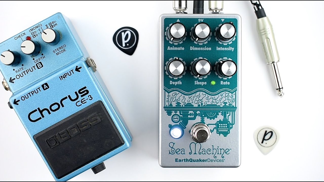 新品 EarthQuaker Devices Sea Machine V3