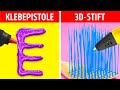 3D-STIFT VS KLEBEPISTOLE HANDWERKE! || Coole Handwerke und einfache DIY-Ideen von 123 GO! GOLD