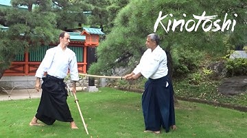 Kiri Otoshi - Introduction to Chiba Sensei