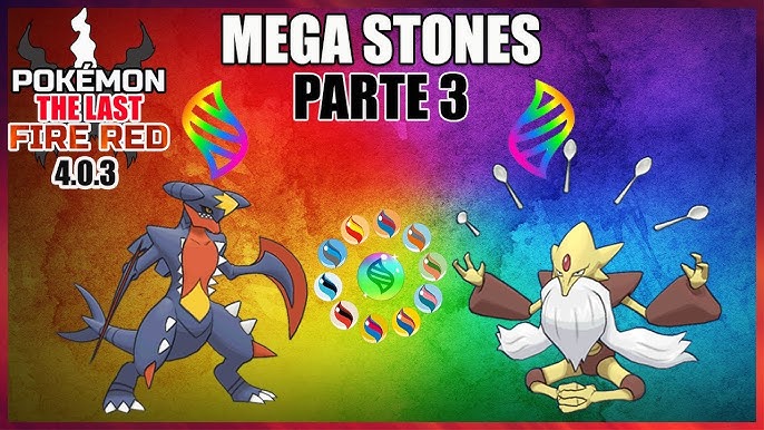 Guia com as localizações das Mega Stones