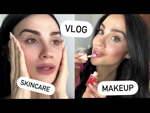 VLOG- SKINCARE E MAKEUP- NUOVI PRODOTTI+ MASSAGGIO AL VISO E SHOPPING