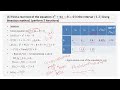 SEM-2 | Unit -4 Numerical Methods and Numerical Integrations Question Bank | EMS Engineering Maths