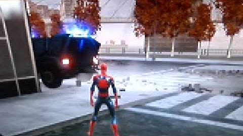 Spiderman - Web of Shadows Funny Bug!