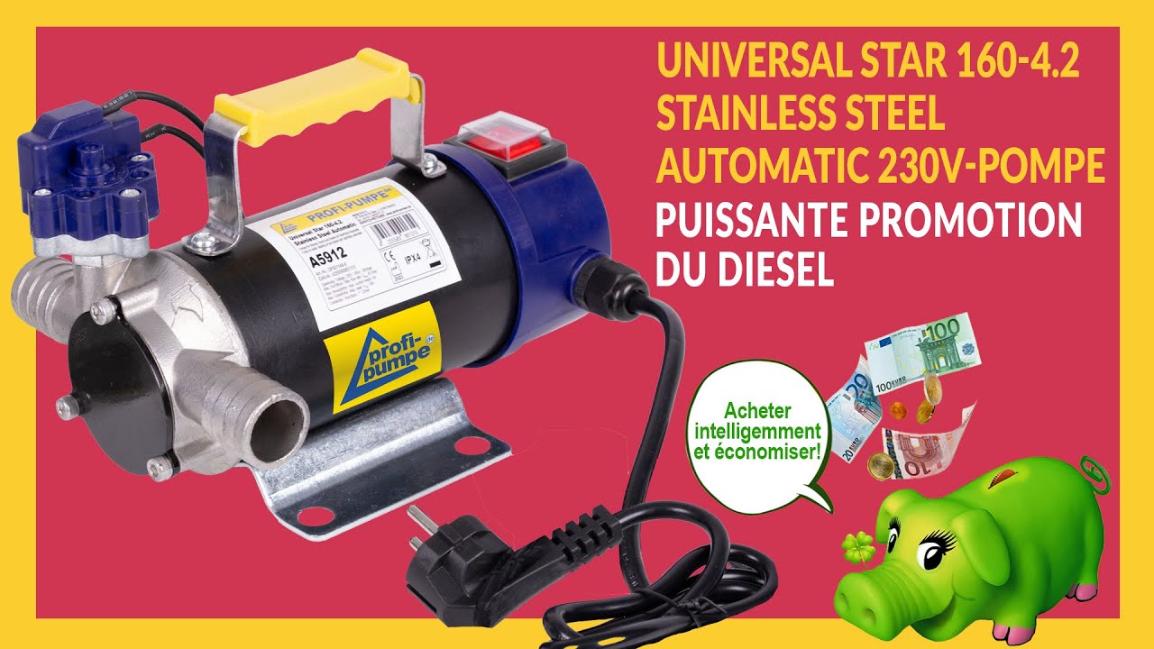 Universal Star 160-4.2 - Stainless Steel Automatic pompe 230V sans accessoires