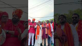 Bharat Mata ki Jai Vande Mataram gana hoga 🔥🚩#hindú #vandematram #ramnavmi #hindustan #rajasinga