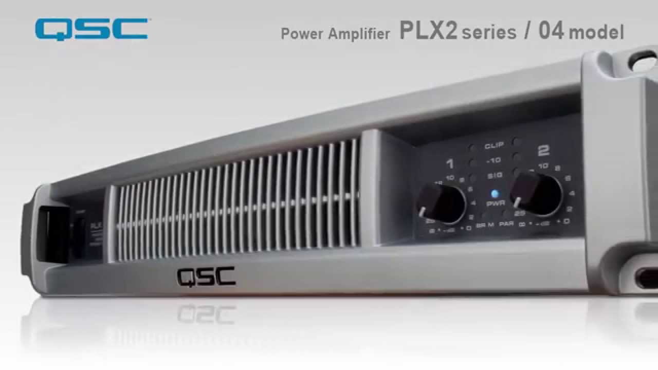 QSC パワーアンプ PLX2series 04model