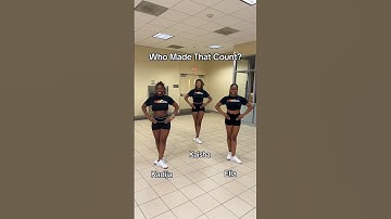 Who do youu think made that count? Comment down below ⬇️  #majorette #band #dance