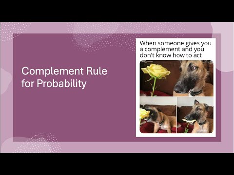Complement Rule for Probability