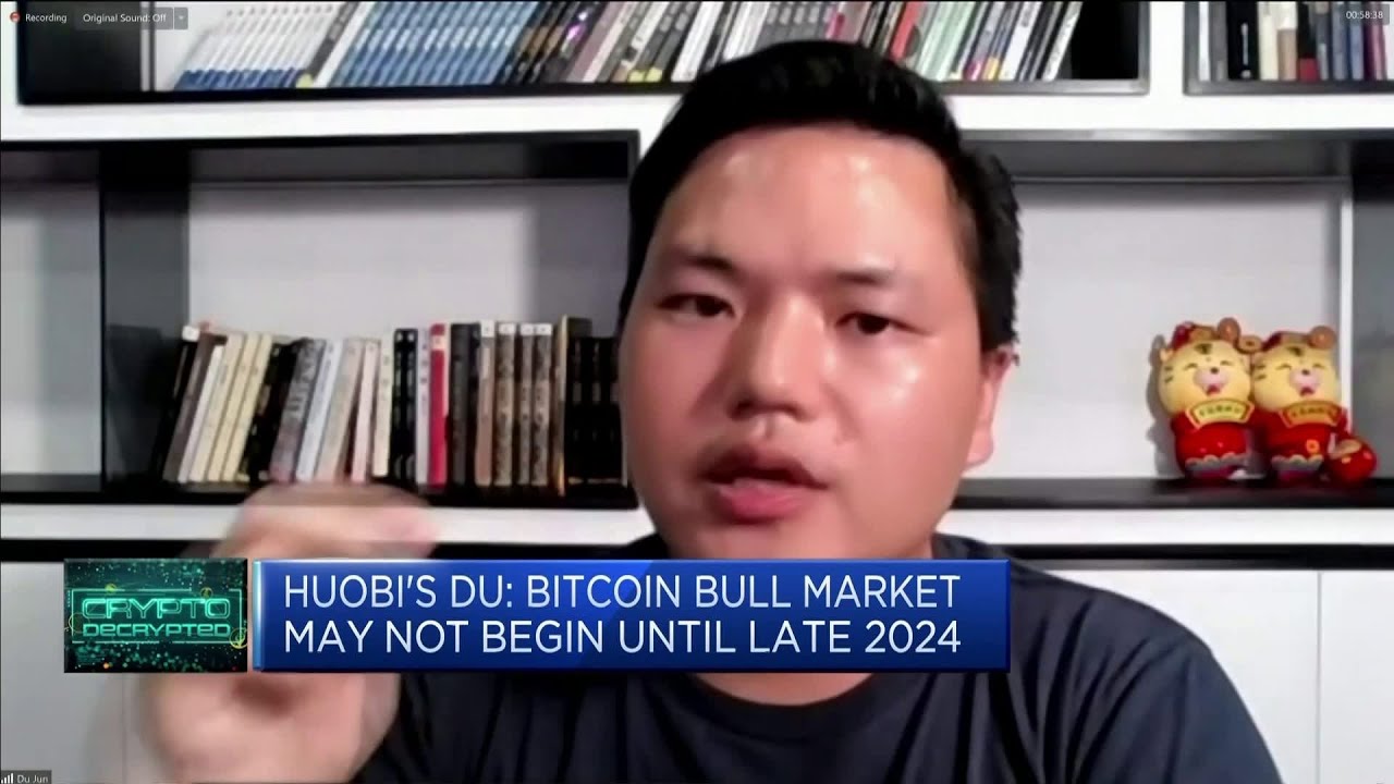 Huobi co-founder explains why the next bitcoin bull market may not begin  until late 2024
