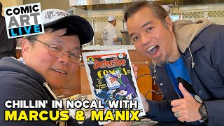 Marcus gets his Crotch Goblin and Hangs with his Pal Manix