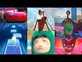 funny cars Vs siran hed vs oddbods vs amazing mix combo gameplay meme song cover 