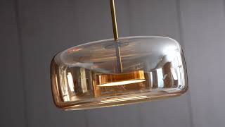Metro Sphere Glass Pendant Lamp – Modern Elegance, Soft Radiance screenshot 1