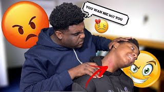 I CAME HOME TO MY JAMAICAN BOYFRIEND WITH A HICKEY (REVENGE PRANK)