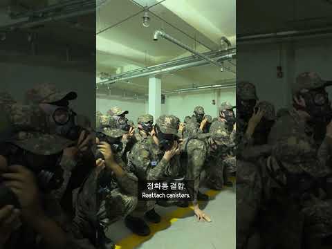Brits try Korean Gas <strong>Chamber</strong> training