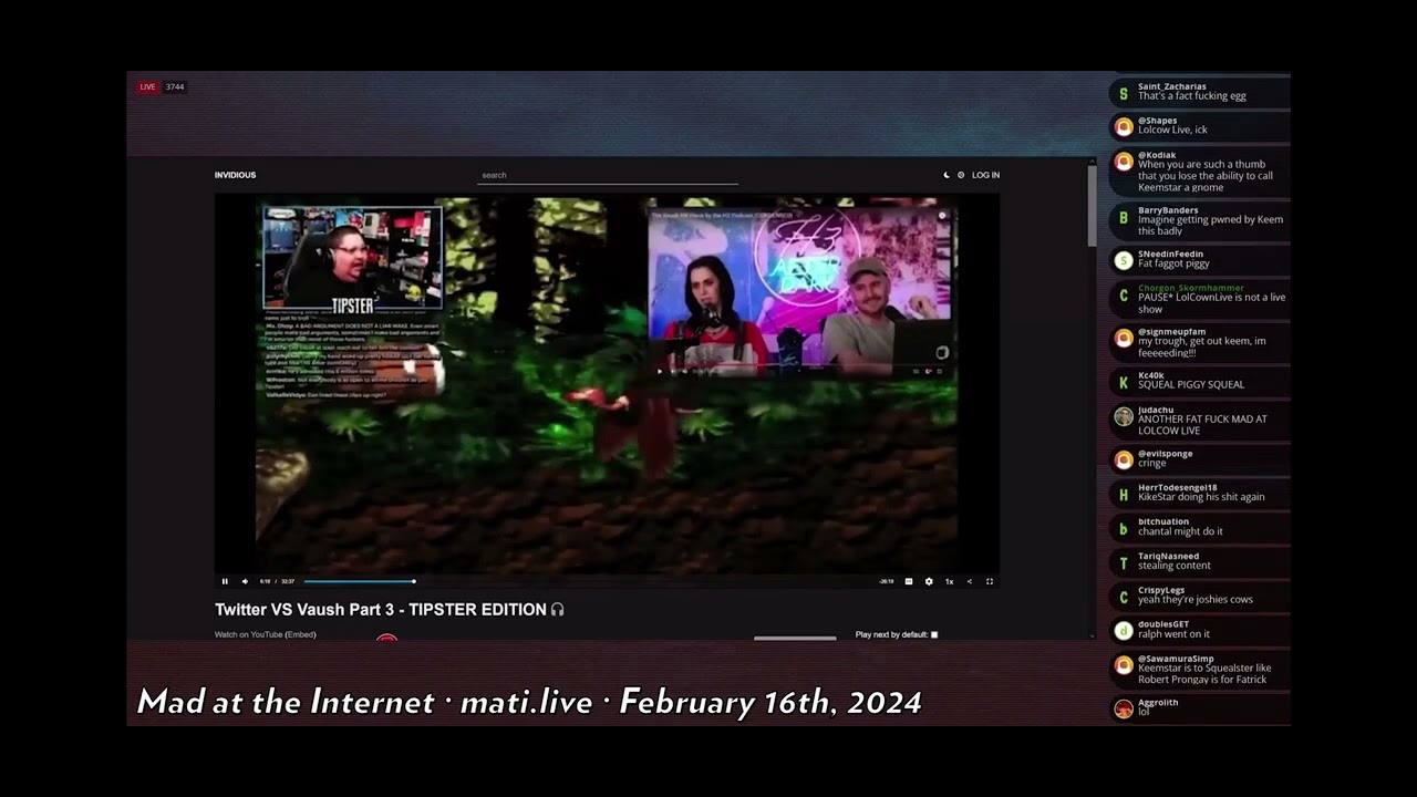 MATI: Keemstar & LolcowLive - Back off Null’s things (Feb 16, 2024 ...
