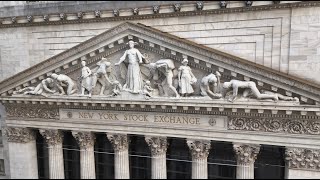 New York Stock Exchange by Drone 2025 4K NYSE Wall Street FPV