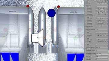 Silantro Unity3D Flight Simulator : Dynamic Center of mass Test 2