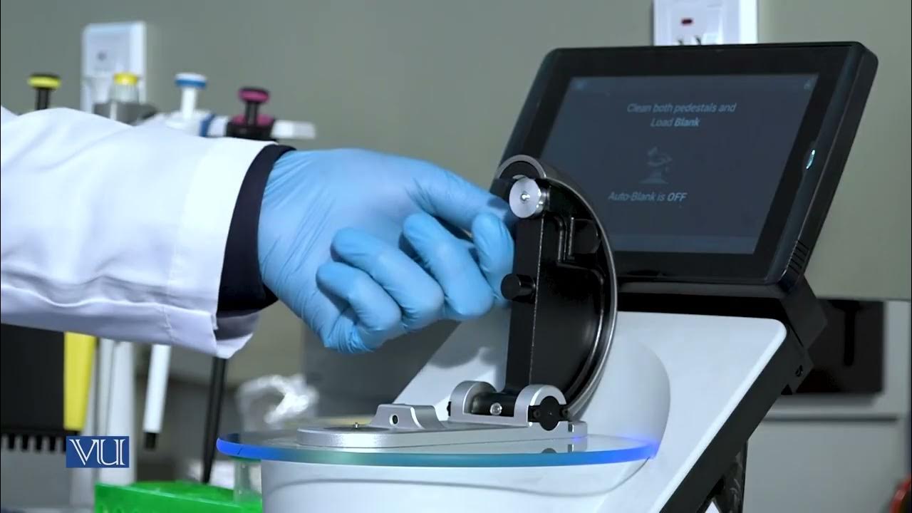 Nanodrop Spectrophotometer Molecular Biology (Practical) MB502P