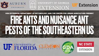 Fire Ants and Nuisance Ant Pests of the Southeastern US—April 21, 2022 by The Center for Urban Agriculture 5,922 views 1 year ago 2 hours