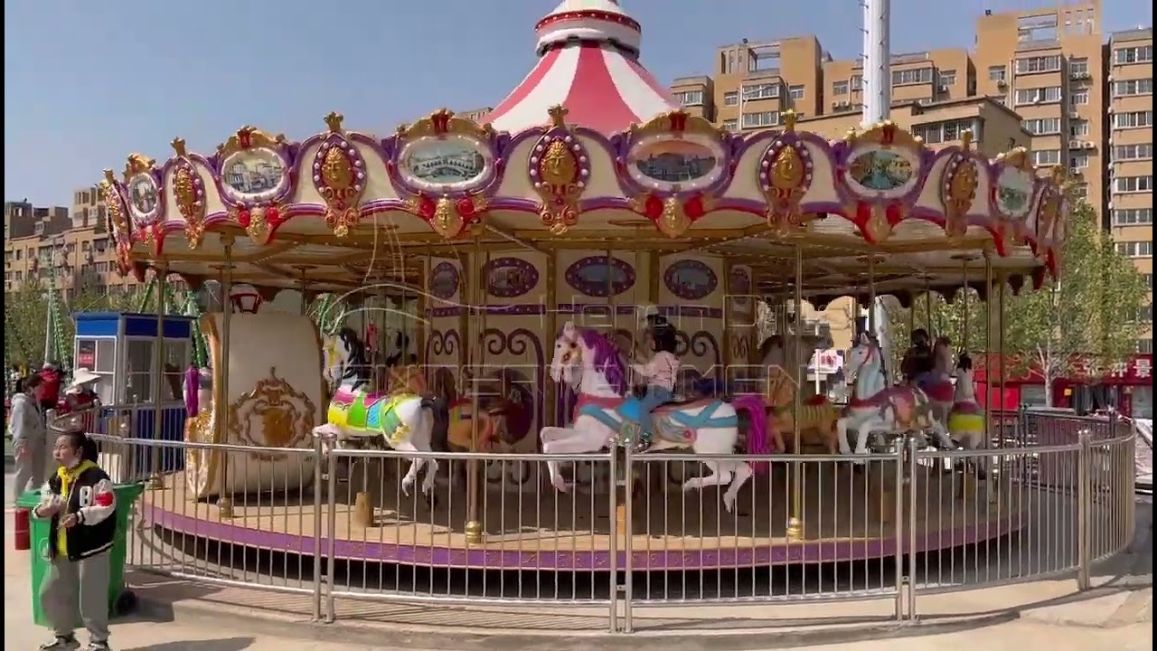 Carnival luxury carousel ride