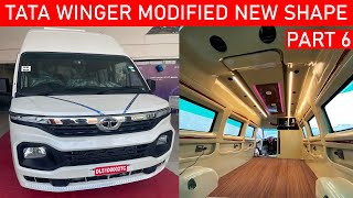 Tata Winger Modification Part 6 Latest Shape | Tata Winger Modification In Delhi | Tata Winger 2024