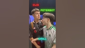 Clix fights Peterbot in Real Life | #fortnite #fncs #peterbot #clix #irl