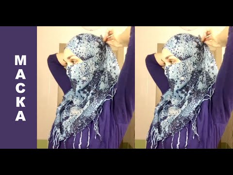 Видео: 4 способа закрыть лицо хиджабом