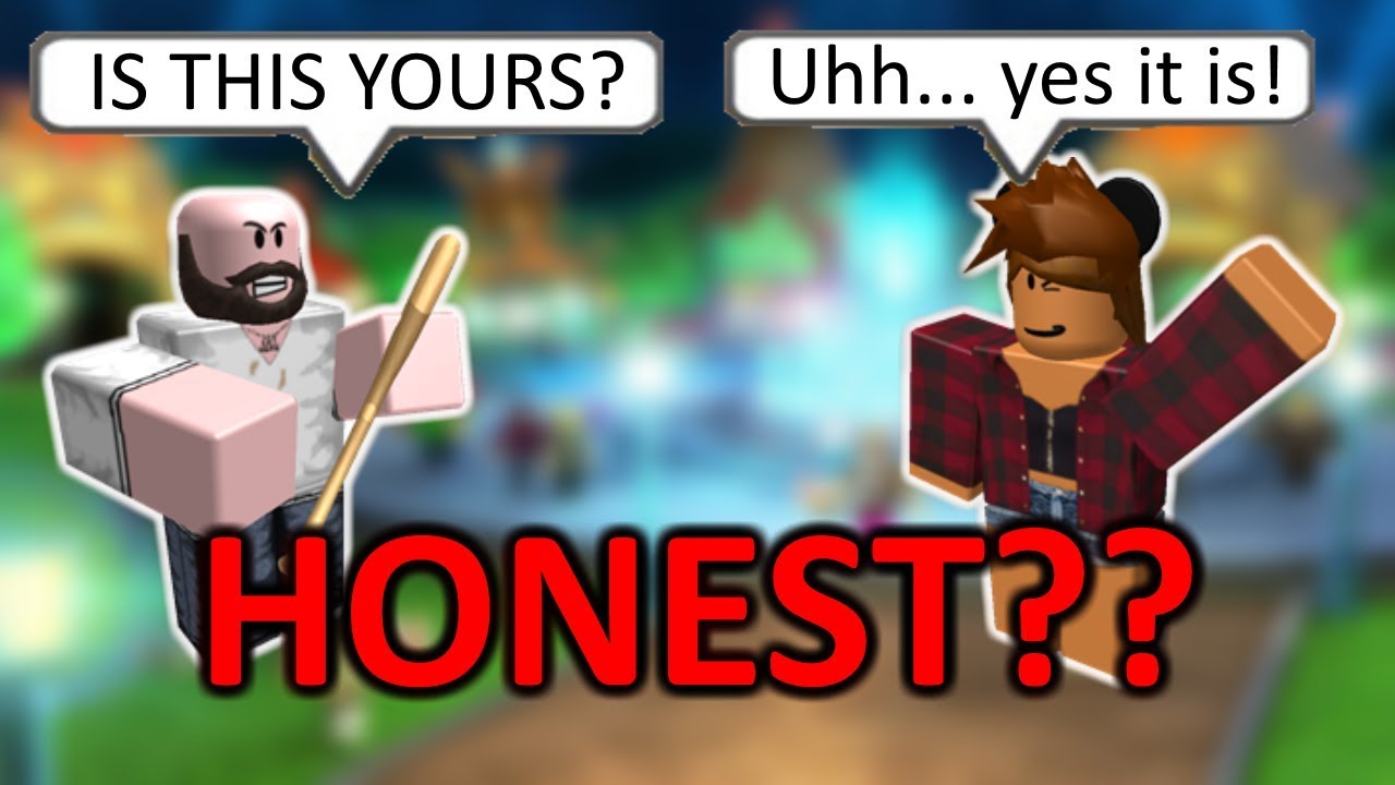 Honesty Test Roblox Social Experiment Youtube - roblox social experiment ideas