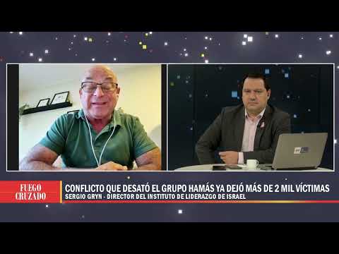 #FuegoCruzado 🔥 | Hoy tenemos de invitado a Sergio Gryn - Del Instituto de Liderazgo de Israel.