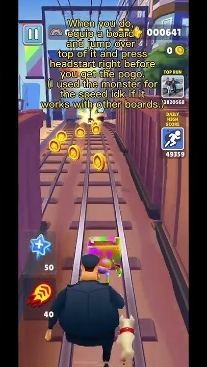 Subway Surfers Glitch How To Get Jackpot How to get a unlimited score glitch in Subway Surfers! - YouTube