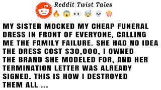 My Sister Mocked My Cheap Funeral Dress And Called Me A Failure—Then Everyone Learned Why