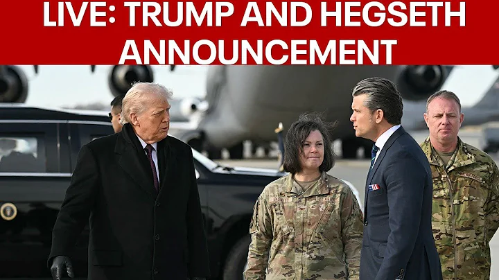 SOON: Trump makes announcement with Pete Hegseth