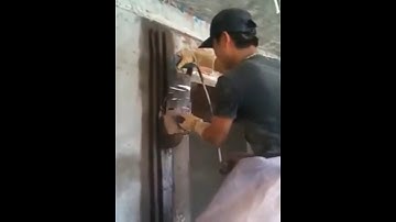 Máy cắt rãnh tường 5 lưỡi thi công điện nước