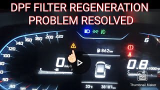 DPF Filter regeneration in Hyundai Cars