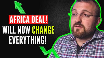 GAME OVER: CARDANO WILL HIT $10 BECAUSE OF AFRICA PARTNERSHIP!   ADA CARDANO NEWS TODAY