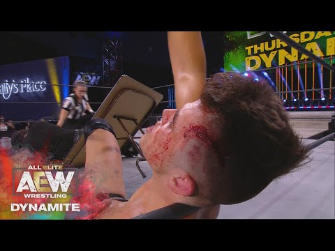 Sammy Guevara and Matt Hardy Go to War in a Tables Match | AEW Dynamite, 8/27/20