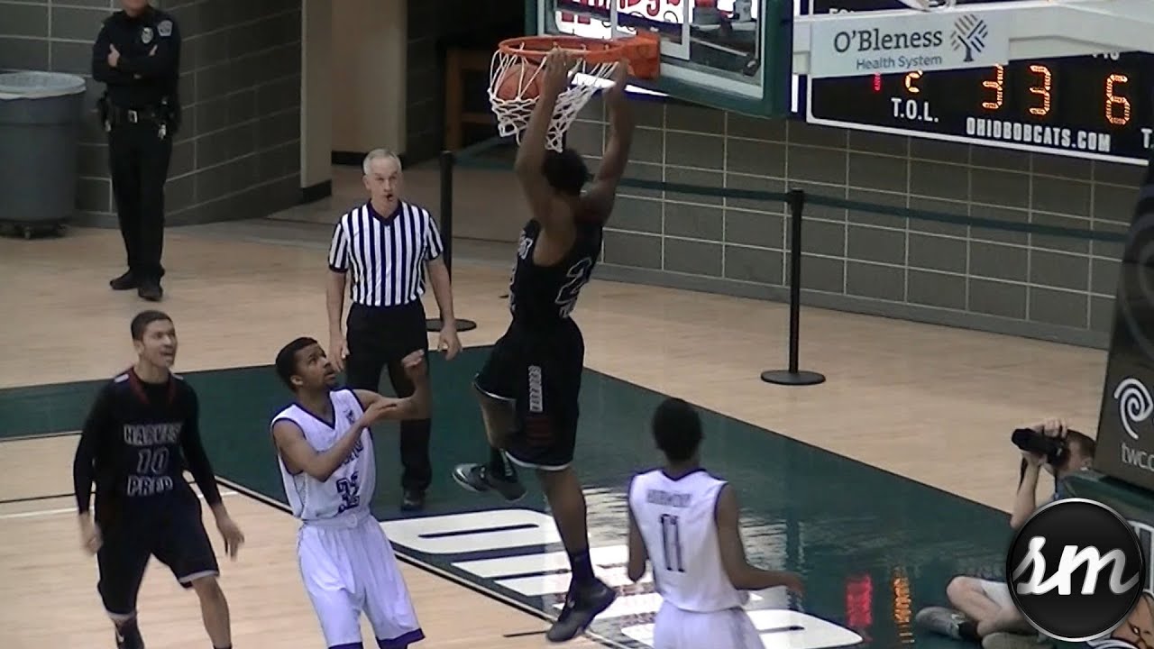 Rael Windley finishes Dunk in OHSAA Elite Eight WIN [Harvest Prep c/o 2015]