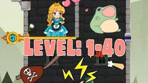 How to loot Level: 1-40 pin pull & hero rescue - All levels solution gameplay walkthrough part 1