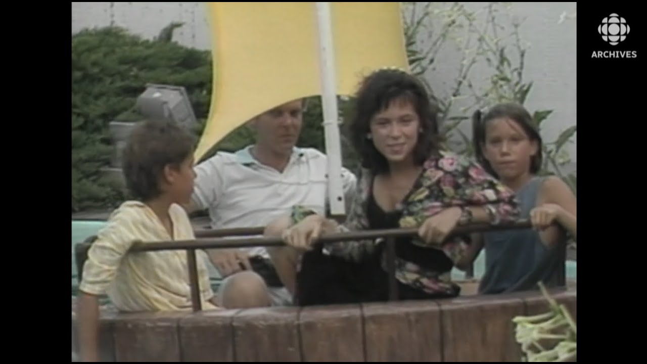 Une visite du parc d’amusement La Ronde en 1988