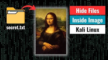 How Hackers Hide Files inside Images | Kali Linux