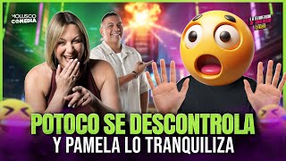 Potoko pierde el control, Pamela Noa lo tranquiliza / Moncho Artuaga, Junito Perse 