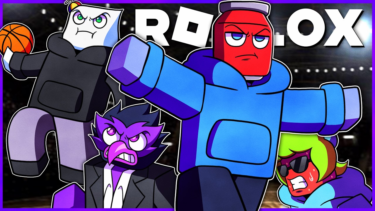 We Played Roblox Basketball
