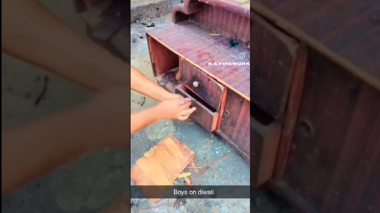 Testing DIWALI crackers in Bed 🛏️