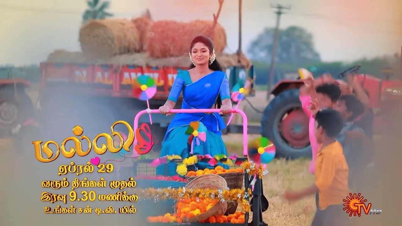 Malli   Title Song Video  From 29th April 2024 Mon   Sat 930PM  Sun TV Serial