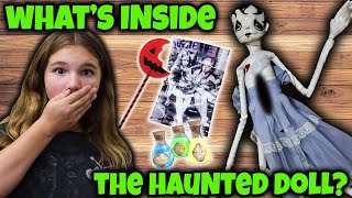 What's Inside The Haunted Doll? Cutting Open Creepy Puppet